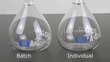 Southern Labware Volumetric Flasks with QR Codes by United Scientific