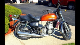 Picking Up a Suzuki Gt 750!!! (THE 2 STROKE BEAST)