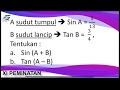Download Lagu sudut tumpul dan lancip , pembahasan soal trigonometri jumlah dan selisih dua sudut