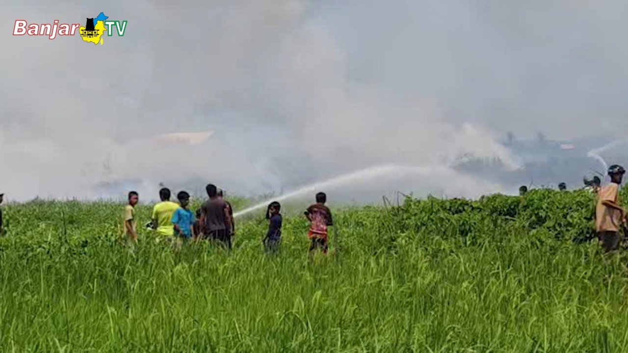 KOMISI I DPRD KALSEL PANTAU PENANGANAN KARHUTLA DI TANAH LAUT