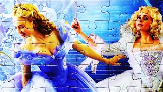 (Hura Huro ) CINDERELLA  2015 Disney Puzzle Games Rompecabezas Jigsaw Puzzles Learning Kids Toys screenshot 5