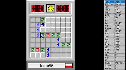 Minesweeper Beginner World record in 0.45 (Read description)