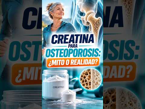Creatina para Osteoporosis: ¿Mito o Realidad?  ¡La Ciencia lo Revela!