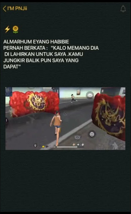 Story wa ff || 30 detik ,KATA' BJ HABIBIE