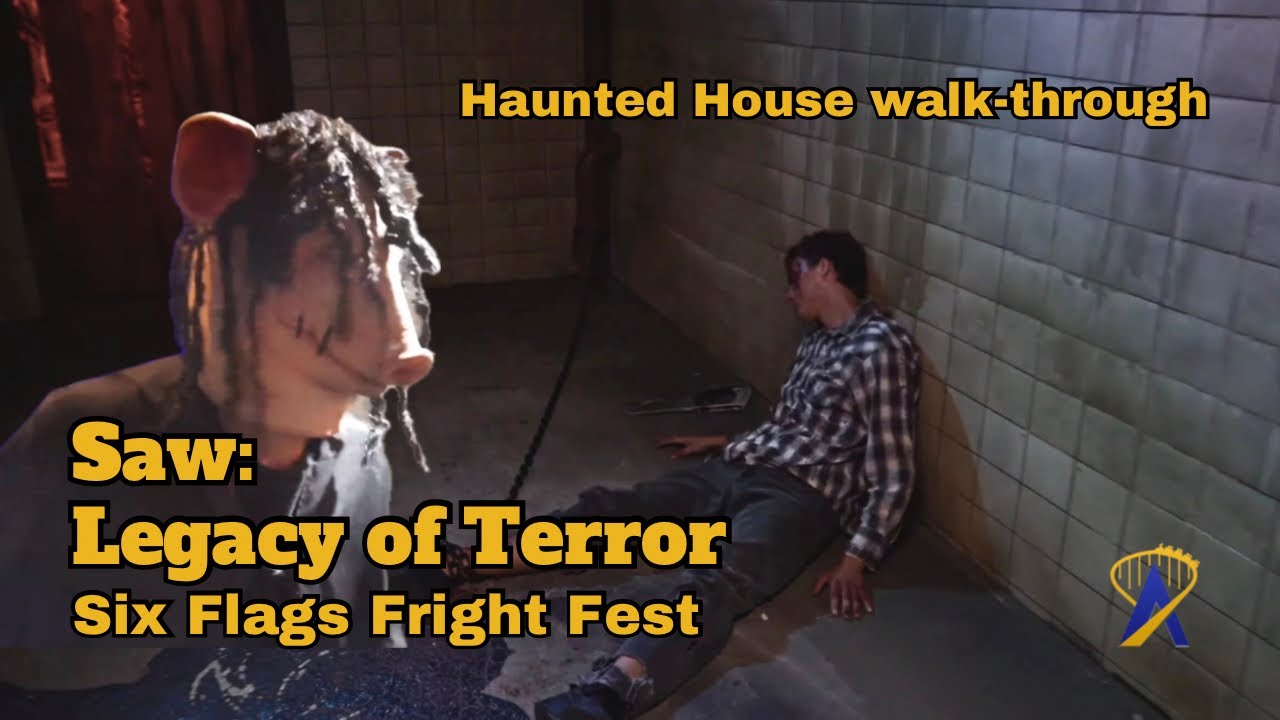 Saw: Legacy of Terror from Six Flags Magic Mountain Fright Fest - YouTube