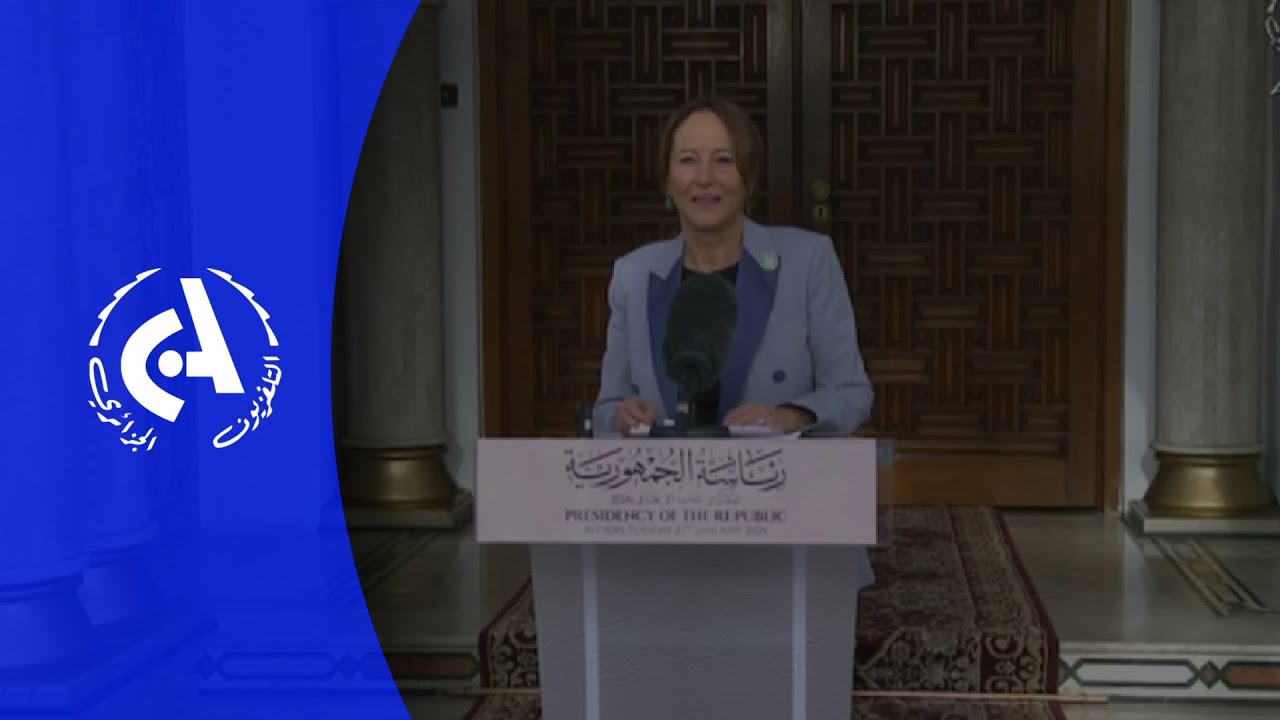 Le Président de la République, a reçu aujourd'hui la présidente de l'association France Algérie