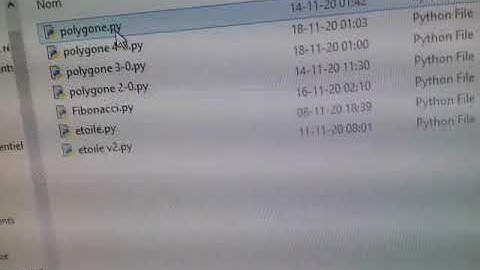 Polygones à côtés variable