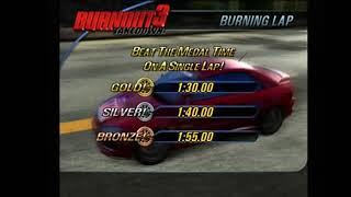 Burnout 3 Review PS2 Beta - Coupe Type 1 Burning Lap