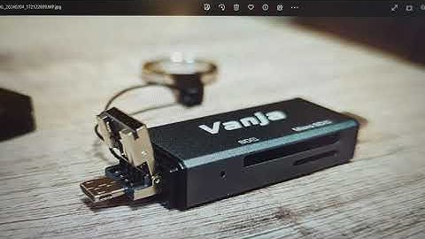 Vanja 3-in-1 Card Reader Initial Review Initial Review