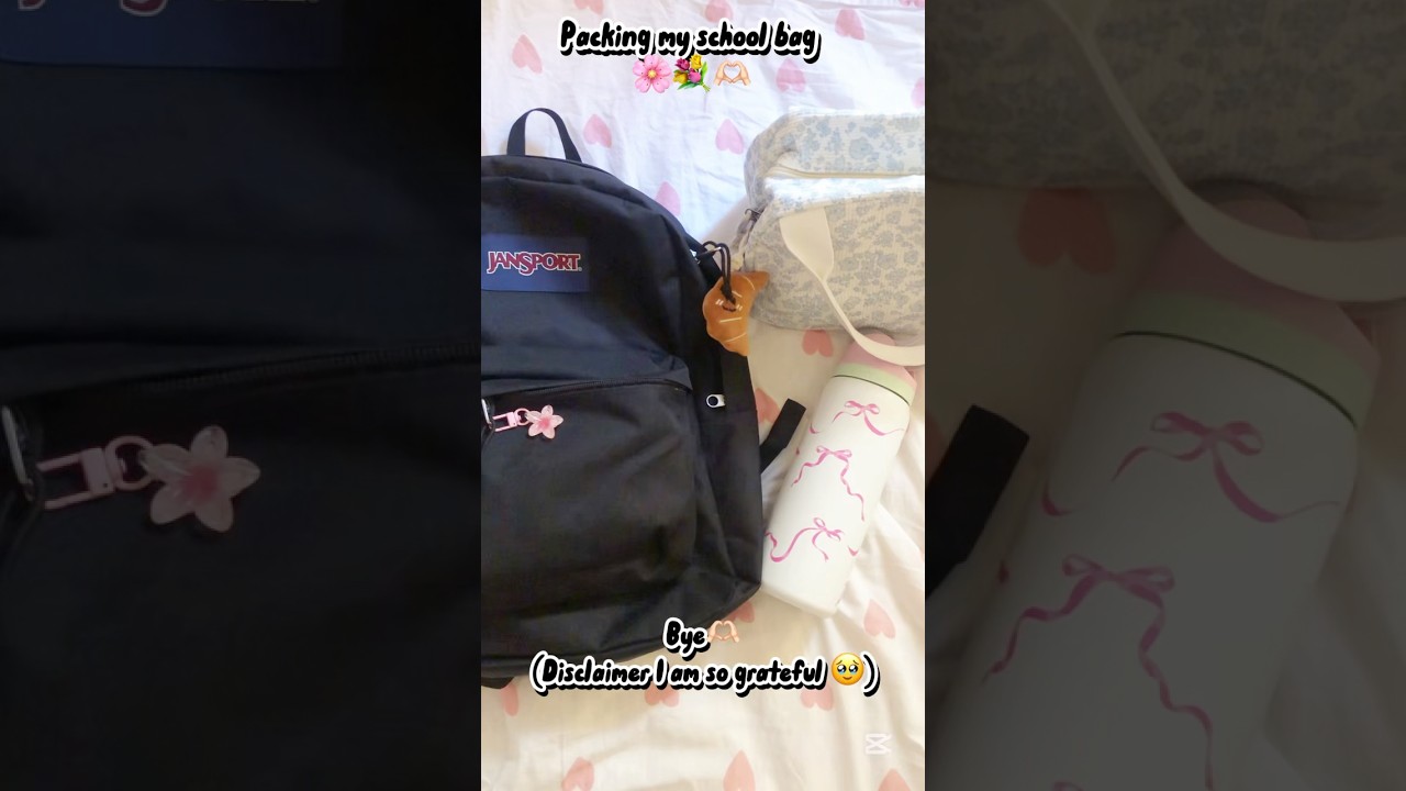 What in my school bag 🌸🫶🏻