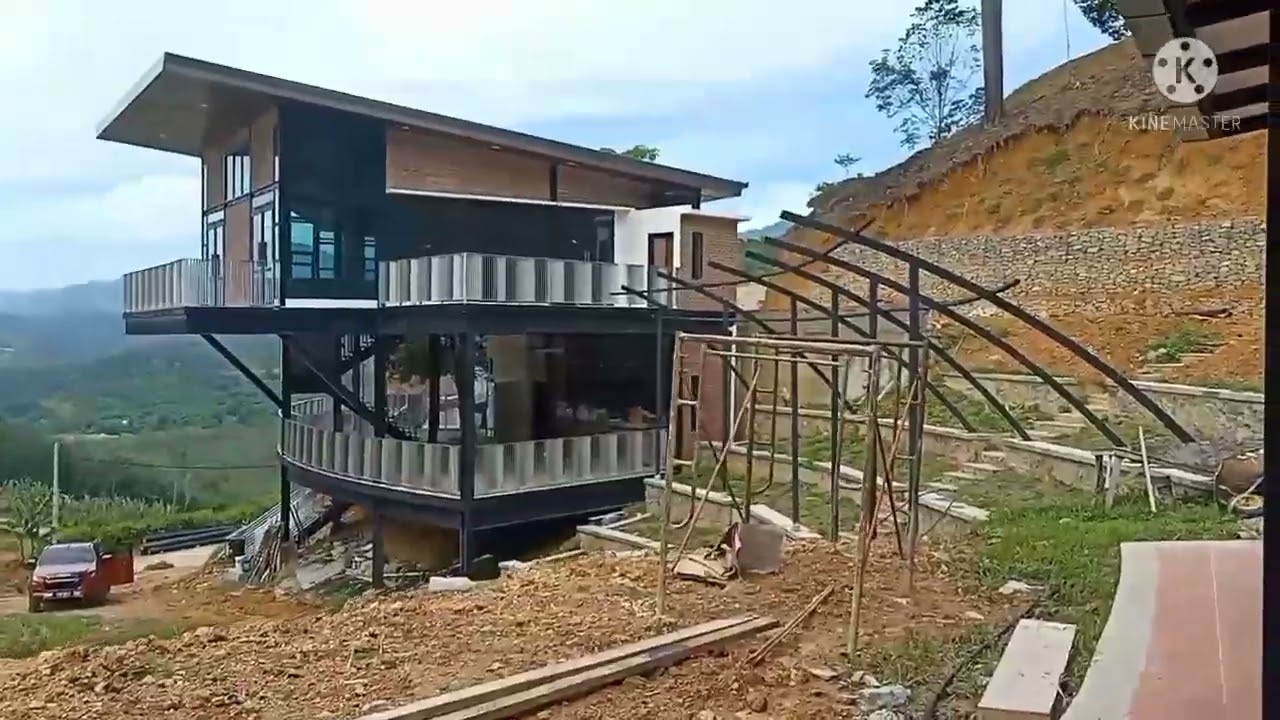 buat rumah atas bukit yang terbaik