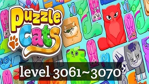 Puzzle Cats - level 3061~3070  Solve 