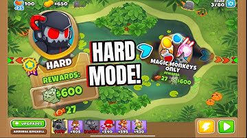 HOW TO WIN PAT’S POND MAP! HARD MODE! MAGIC MONKEYS ONLY! NEW BLOONS TD6 HALLOWEEN EVENT