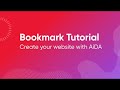 Bookmark x ShopHere: Create your website with AiDA