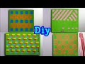 different types of weaving styles / weaving trick from paper / diy paper mat / paper weaving.