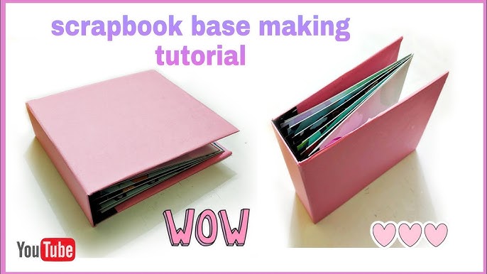 DIY HOW TO SCRAPBOOK 