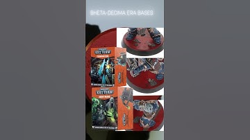 bheta-decima kill team bases painting #warhammer40k