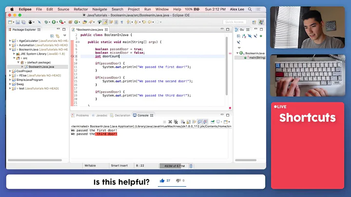 Boolean Java Tutorial #15