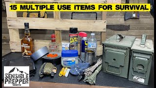 Prepper School! 15 Multiple Items for Survival