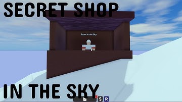 HOW TO GET TO THE SECRET SHOP IN THE SKY in Shadovis RPG