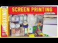 SILK SCREEN PRINTING KIT |🤩 UNBOXING 🤩 | BEGINNERS | TAMIL | ENGLISH