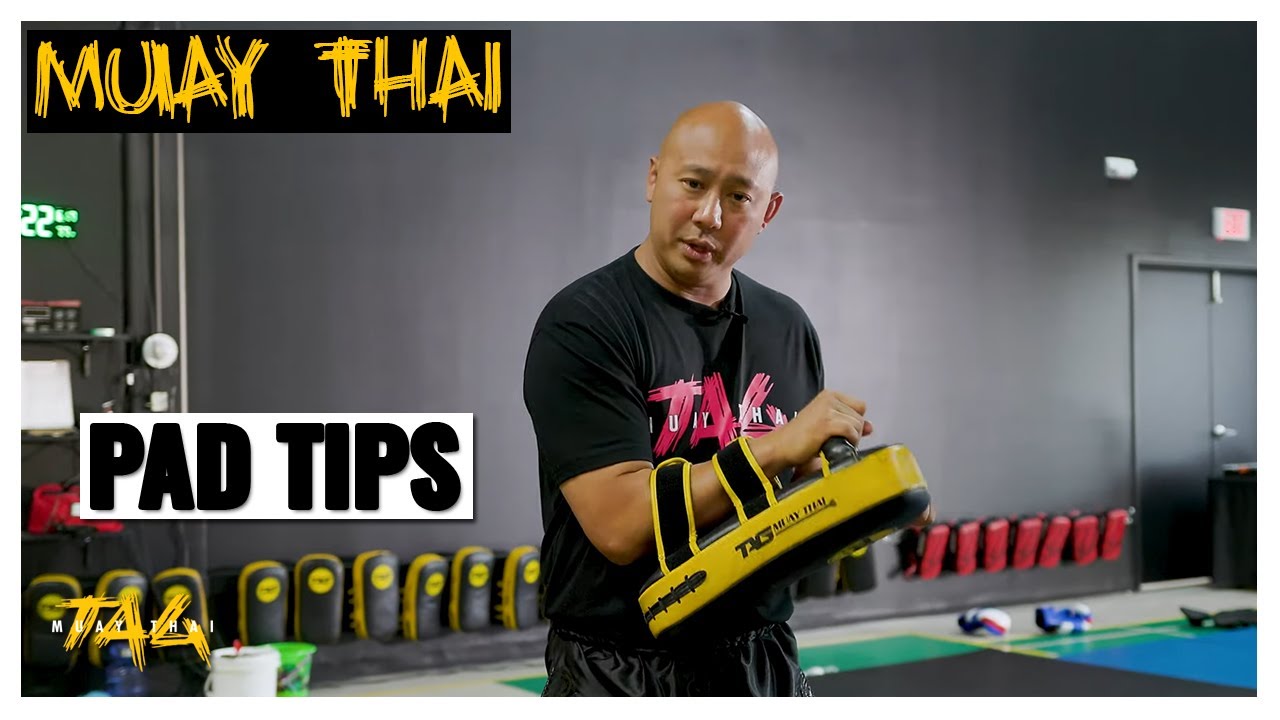 Muay Thai Pad Holding Tips YouTube