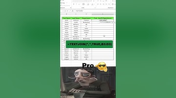 Excel TEXTJOIN: Combine Text Fast! 🤯 📈 #ExcelTips