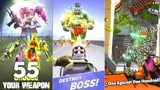 Idle Zombie Waves Mod Apk Unlimited Money 2026 screenshot 1