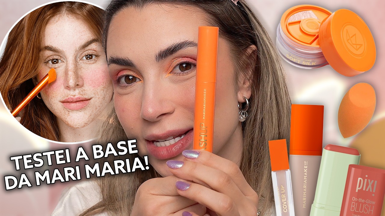 MAKE SÓ COM A COR LARANJA 2.0