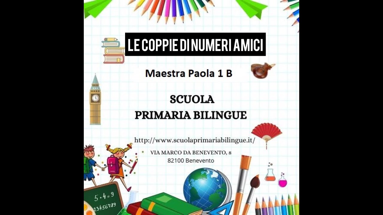 Indicare Quale Tra Le Coppie Di Numeri Indicate Va Inserita Le coppie di numeri amici - YouTube