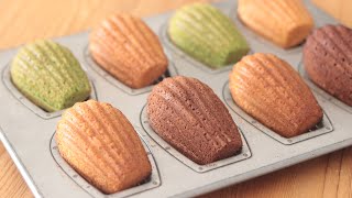 お気に入りのマドレーヌの作り方 My Favorite Madeleine 3 Flavor｜HidaMari Cooking