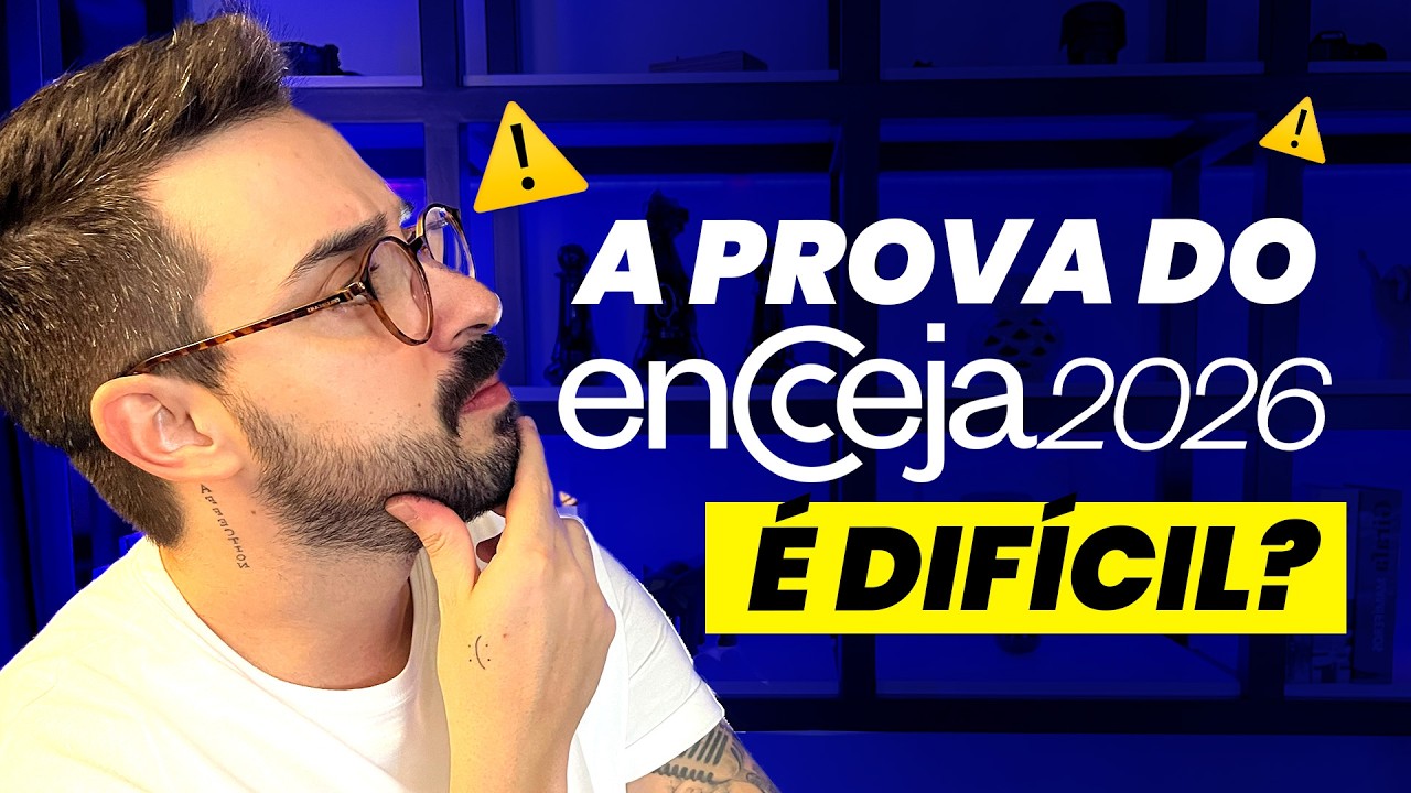 A prova do ENCCEJA é difícil? - YouTube