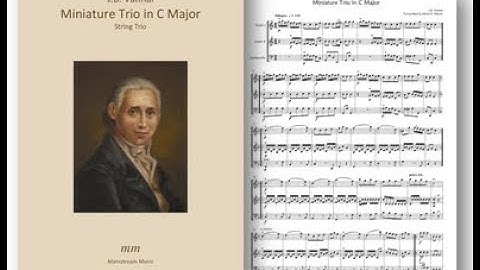 Vanhal - Miniature Trio in C Major