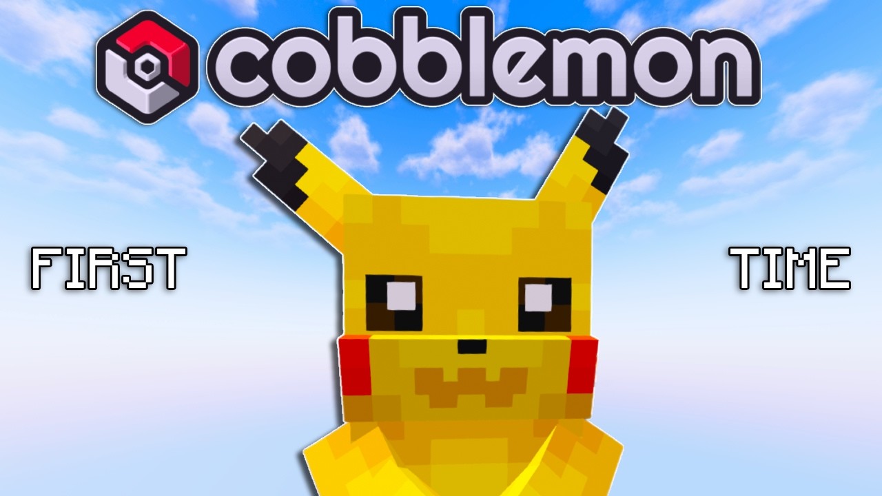 Playing Minecraft Cobblemon For The FIRST Time - YouTube