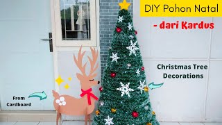 Making a Christmas Tree from Cardboard | DIY Christmas Tree | DIY Christmas Tree