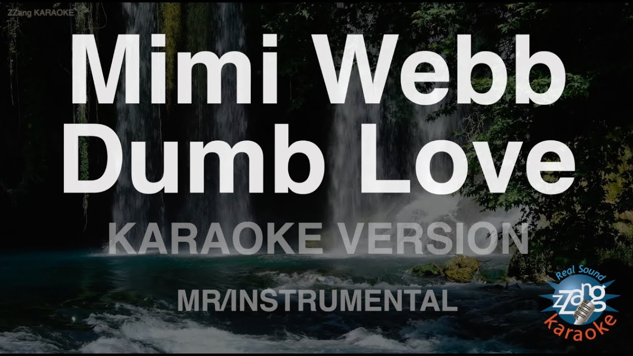 Mimi Webb-Dumb Love (MR/Instrumental) (Karaoke Version)
