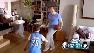 Danette Baba Oğul Salonda Basketbol Maçı Reklamı (Ocak 2014) Resimi
