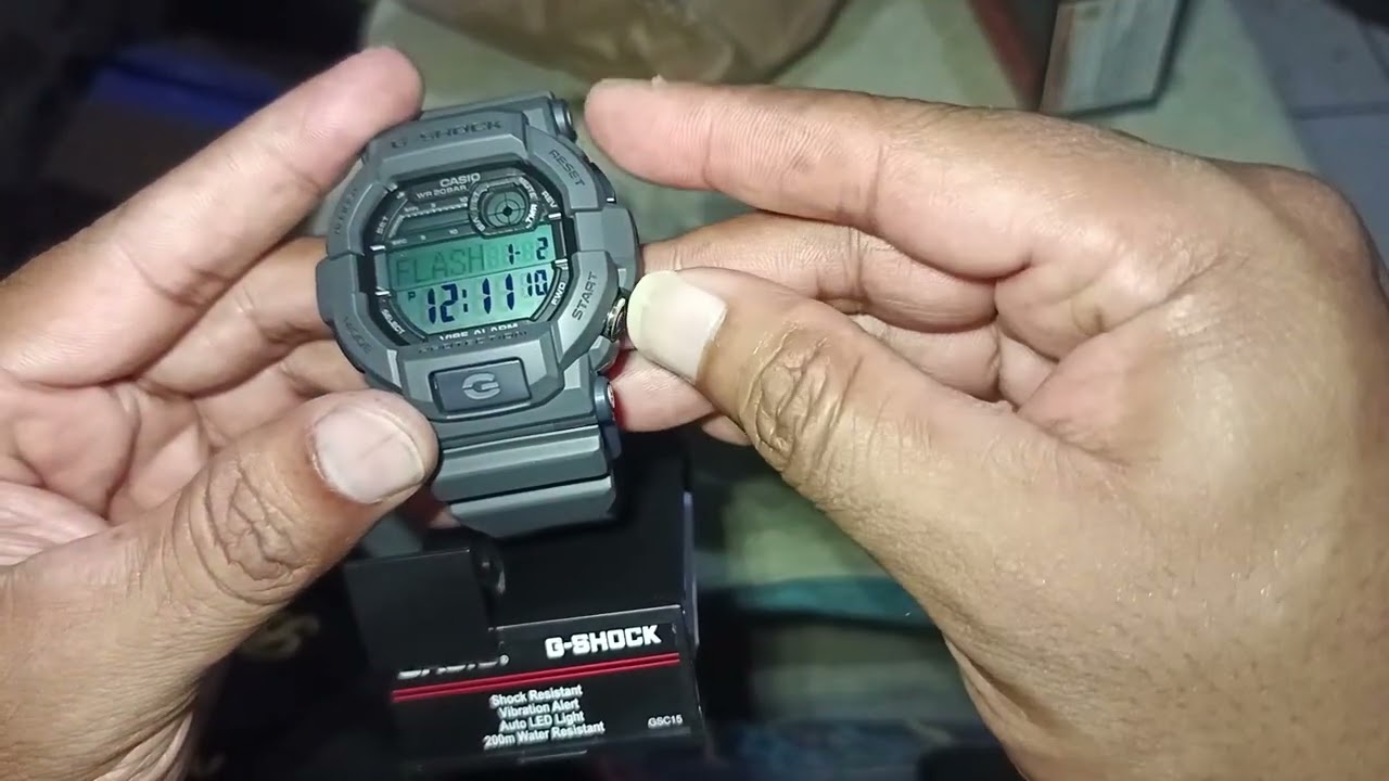 Por fin me llegó el Casio G-shock GB-350-8
