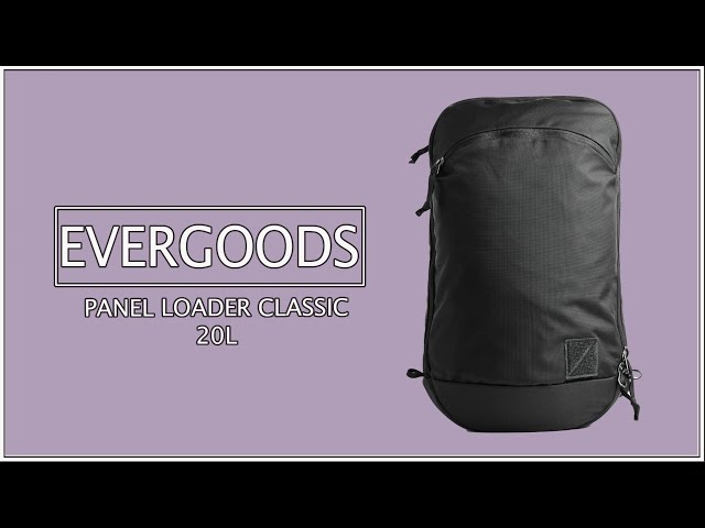 バッグ Evergoods PLC20 Panel Loader Classic Evergoods Panel Loader Classic 20L: Review - The Perfect Pack