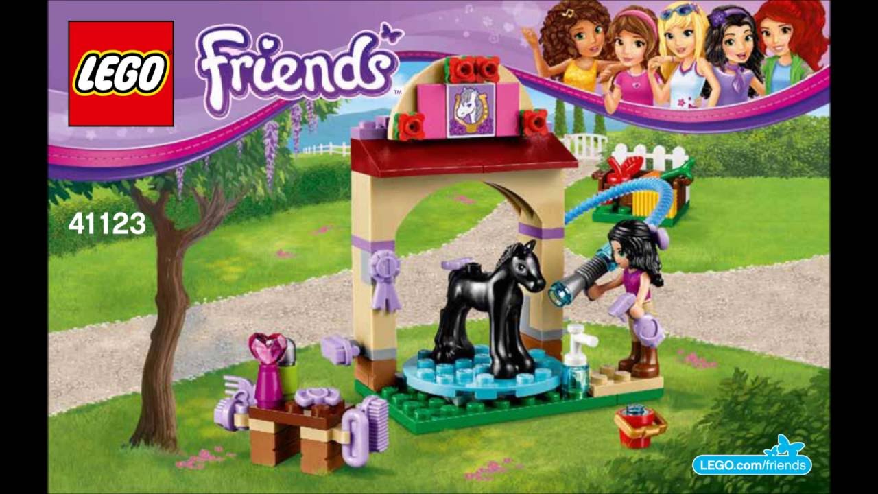 LEGO Friends 41123 - Foal's Washing Station - Building Instructions