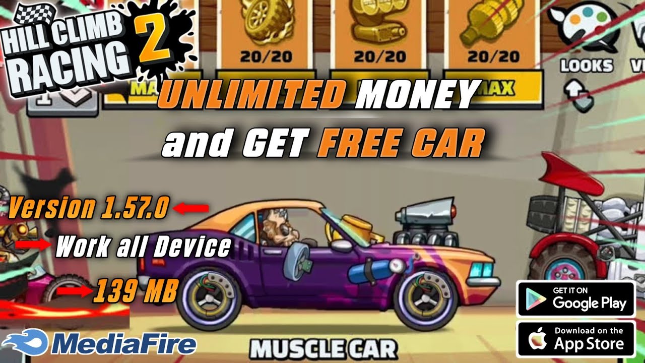 Hill Climb Racing Mod Dinheiro Infinito V 1.54.2 Atualizado 2022 