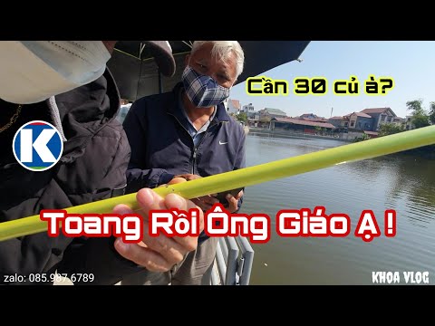 Câu Lục | Thế là Toang Cần Spin Vàng Chanh 365CX rồi @@!
