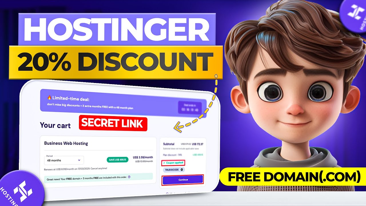 Hostinger Discount Code 2025 | 85% OFF + Hidden Benefits | Urdu/Hindi Tutorial