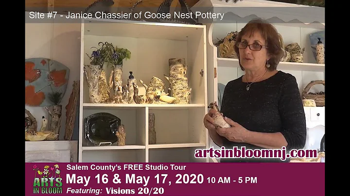 Janice Chassier of Goose Nest Pottery at Under the...