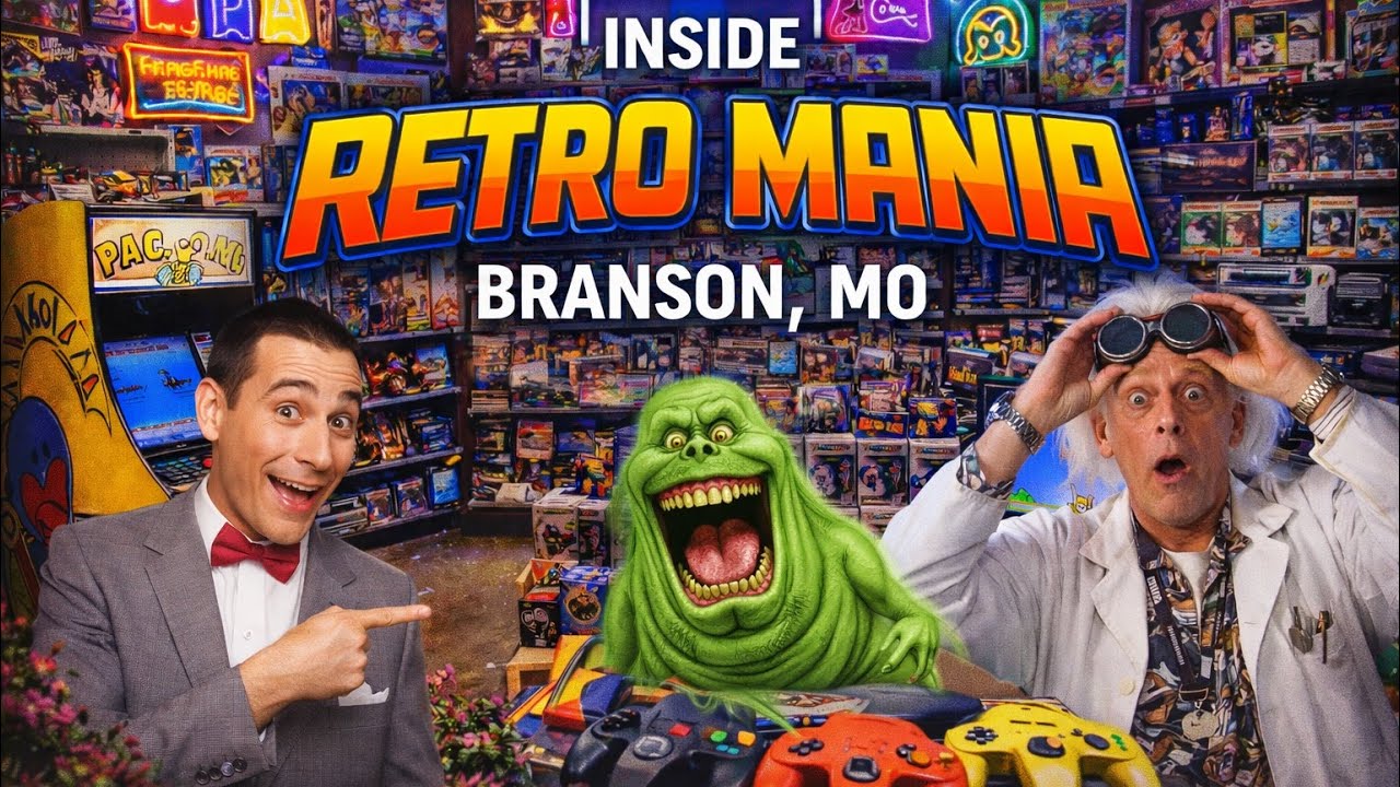 Ретромания в Брэнсоне: дом с привидениями, музей кино, ретро-зал и кафе 80-х