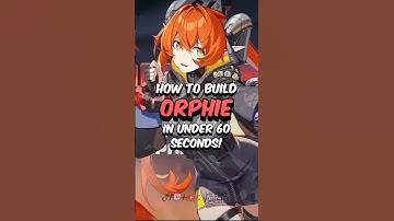 BEST ORPHIE BUILD - How to Build Orphie in 60 Seconds #zzz #zenlesszonezero #hoyoverse