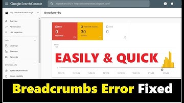 How To Fix Data Vocabulary Schema Deprecated Breadcrumbs Warning Blogger | 100% Working