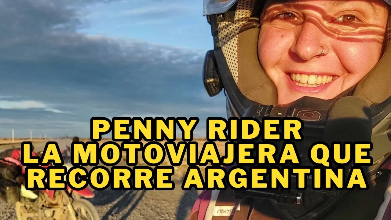 Penny Rider Actor Penny Rider (@PennyRider), la motoviajera que recorre toda la Argentina ...