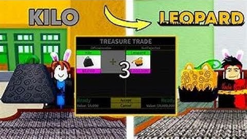 trading kilo till i get leopard part 1