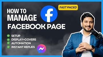 How to Manage Facebook Page - Complete Setup + Facebook Auto Reply ( Messenger Automation)